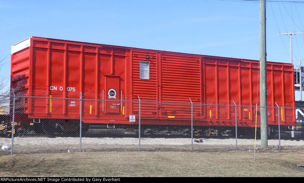 CN MW #0075 - Distributed Braking Car